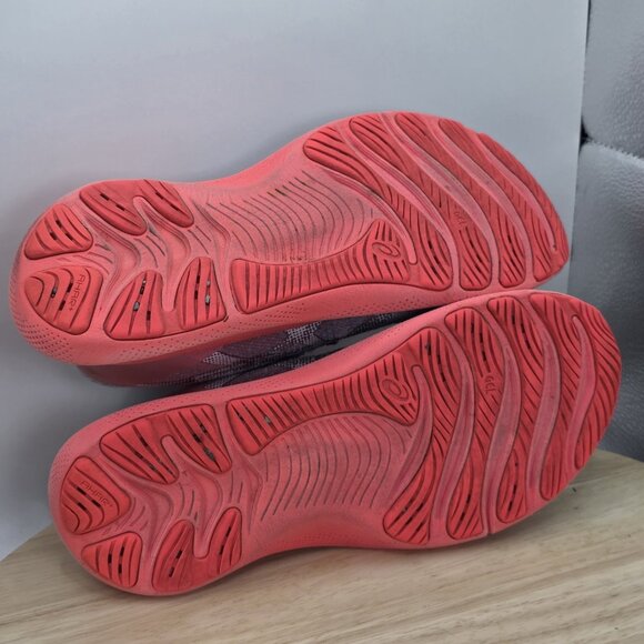 Asics Gel Nimbus Lite 2 Athletic Running Shoes Sneakers Coral/Grey Womens Sz 6.5 - Picture 8 of 9